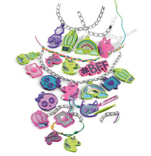 Carica l'immagine nel visualizzatore di Gallery, Clementoni Crazy Chic - My Multicolour Pendants, Kit Creazione Collane e Charms per Bambine 7+ Anni, Set Gioielli Fai da