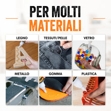 Carica l'immagine nel visualizzatore di Gallery, Colla Istantanea Universale Gel 50 g - Supercolla Multiuso Cianoacrilato