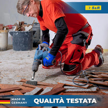 Carica l'immagine nel visualizzatore di Gallery, S&amp;R Scalpello SDS-plus 165x75mm. Scalpello per piastrelle Angolato 28°.