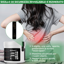 Carica l'immagine nel visualizzatore di Gallery, Artiglio del diavolo forte pomata Maxi 550ML 100% Italiana super concentrata, con acido Ialuronico, glucosamina, Menta, 