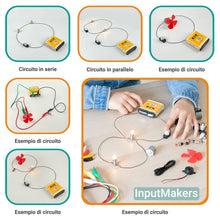Carica l'immagine nel visualizzatore di Gallery, Kit elettrico scolastico avanzato - circuiti elettrici, kit circuito elettrico scuola, kit elettronica, kit scuola, espe
