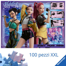 Carica l'immagine nel visualizzatore di Gallery, Ravensburger - K-Pop Demon Hunters, Puzzle Bambini 6+ Anni, 100 Pezzi XXL