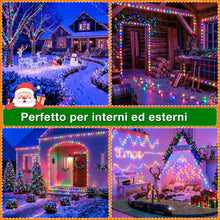 Carica l'immagine nel visualizzatore di Gallery, HeiPard Luci di Natale Esterno 80M 800 LED Multicolore IP44 Telecomando