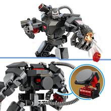 Carica l&#39;immagine nel visualizzatore di Gallery, LEGO Marvel Mech di War Machine, Giocattolo Action Figure da Costruire, Gioco per Bambini e Bambine da 6 Anni con 3 Shooter, Personaggio Leggendario del MCU, Regalo di Compleanno da Supereroi 76277