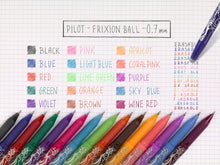 Carica l'immagine nel visualizzatore di Gallery, Pilot FriXion, 4 set da 3 Ricariche per penna cancellabile Frixion Ball e Frixion Ball Clicker, Colore blu, nero, rosso, verde, Punta Media