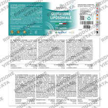 Carica l'immagine nel visualizzatore di Gallery, Bandini® Glutatione Liposomiale 60 Capsule | 250mg L-Glutatione Setria