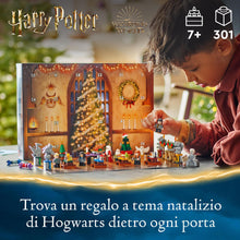 Carica l&#39;immagine nel visualizzatore di Gallery, LEGO Harry Potter Calendario dell&#39;Avvento 2024, Giocattolo Fantasy di Hogwarts con 7 Minifigure e 16 Mini Costruzioni del Mondo Magico, Giochi per Bambini e Bambini da 7 Anni, Regalo di Natale 76438