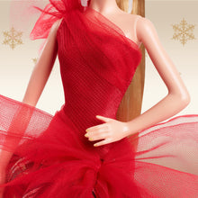 Carica l&#39;immagine nel visualizzatore di Gallery, Barbie Signature - Barbie Magia delle Feste 2024, Bambola Bionda con Abito e Gonna A Quadri, Confezione da Esporre, Regalo per Le Feste, Giocattolo per Bambini, 6+ Anni, Hrm65