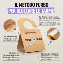 Carica l'immagine nel visualizzatore di Gallery, Super Ninja Antitarme per Armadi Vestiti, Trappole Tarme Vestiti, 4 Pezzi