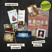 Carica l'immagine nel visualizzatore di Gallery, Hidden Games Luogo del Reato – Sotto lo stesso tetto – Gioco investigativo