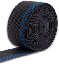 Carica l'immagine nel visualizzatore di Gallery, IPEA Cinghia Elastica per Divano, Sedie, Poltrone – [ 10 Metri di Lunghezza ] – Made in Italy - Larga 70 mm – Corda Fasc