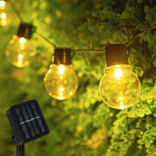 Carica l'immagine nel visualizzatore di Gallery, Luci Solari da Fata per Esterno, 3,5 m, 10 Lampadine Solari per Esterno, Luci da Fata, 8 Modalità, Luci Solari Impermeab