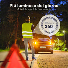 Carica l'immagine nel visualizzatore di Gallery, PURAHELP Set di 4 Gilet Alta Visibilità - Riflettenti Auto