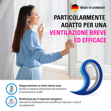 Carica l'immagine nel visualizzatore di Gallery, Stoppy, Stoppi, Fermafinestre, Fermafinestra, Fermaporte, Fermaporta, set di 2 (disponibile in 14 colori) (Bianco)