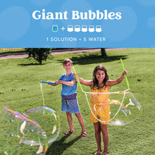 Carica l'immagine nel visualizzatore di Gallery, 2 * 0.95L Grandi Bolle Concentrate Soluzione (fino a 19 litri) per Grandi Feste Estive, Bomboniere, Bolla Estiva Giocattolo, Premi in Aula