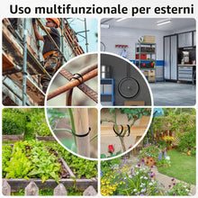 Carica l'immagine nel visualizzatore di Gallery, 1200 Pezzi Fascette Plastica, 100/150/200/250mm Fascette Elettricista, Fascette Nere Resistente Allatemperature, Resiste