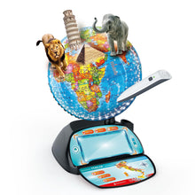 Carica l'immagine nel visualizzatore di Gallery, Clementoni Sapientino Più - Esploramondo Real Time, Mappamondo Bambini 7+ Anni, Globo Educativo, Penna Bluetooth e App per Foto e Video in Diretta, 28 Attività, Made in Italy, Lingua Italiana, 16446