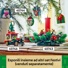 Carica l'immagine nel visualizzatore di Gallery, LEGO Selezione di Decorazioni di Natale - Gioco con 4 Addobbi da Appendere tra cui Babbo Natale, Pupazzo di Neve e Renna - Attività per la Famiglia - Regalo Natalizio per Bambine e Bambini 6+ - 40744