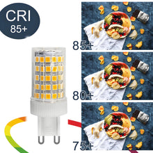 Carica l'immagine nel visualizzatore di Gallery, Confezione da 3 Lampadine a LED G9 da 10W equivalenti a 100W Alogene, 86 LED, 1000Lm, Angolo di Diffusione 360°, Ultra L