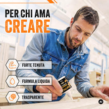 Carica l'immagine nel visualizzatore di Gallery, Colla Istantanea Universale Liquida 50 g - Supercolla Multiuso Universale
