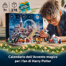 Carica l'immagine nel visualizzatore di Gallery, LEGO Harry Potter Calendario dell'Avvento 2025 per Bambini e Bambine da 7 Anni - Gioco per il Conto alla Rovescia di Natale con 24 Sorprese tra cui 8 Minifigure e Mini Modelli - Idea Regalo - 76456
