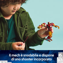 Carica l'immagine nel visualizzatore di Gallery, LEGO Marvel Mech di Iron Man contro Ultron 76307