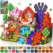 Carica l'immagine nel visualizzatore di Gallery, Costruzioni Magnetiche per Bambini 100 PCS 2CM 3+ Giochi Cubi Magnetici, Blocchi Building Blocks Giocattoli Montessori a Partire da 3 4 5 6 7 8 9 10 11 12 Anni Regali di Compleanno per Ragazzi