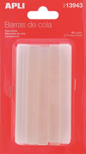 Carica l'immagine nel visualizzatore di Gallery, APLI 13943 - Pack de 10 barras para pistola de cola, 11 mm x 10 cm, color transparente