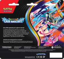 Carica l'immagine nel visualizzatore di Gallery, Pokémon: confezione da tre buste dell’espansione Megaevoluzione - Caos Nascente del GCC Pokémon (una carta promozionale 