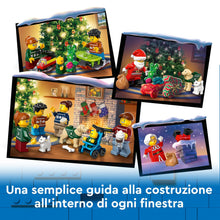 Carica l&#39;immagine nel visualizzatore di Gallery, LEGO City Calendario dell’Avvento 2024, Giocattolo per il Conto alla Rovescia del Natale, Giochi Creativi per Bambini e Bambine da 5 Anni in su con 24 Sorprese, Idea Regalo da Collezione 60436