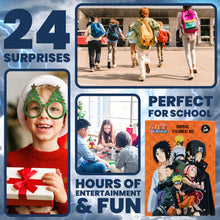 Carica l'immagine nel visualizzatore di Gallery, Naruto Calendario Avvento 2024 Bambino - Anime Calendari Avvento Cancelleria Set(Arancia)
