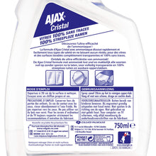 Carica l'immagine nel visualizzatore di Gallery, Ajax detergente per vetri spray cristallo 750 ml