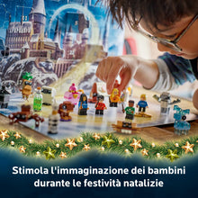 Carica l'immagine nel visualizzatore di Gallery, LEGO Harry Potter Calendario dell'Avvento 2025 per Bambini e Bambine da 7 Anni - Gioco per il Conto alla Rovescia di Natale con 24 Sorprese tra cui 8 Minifigure e Mini Modelli - Idea Regalo - 76456