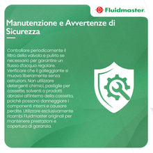 Carica l'immagine nel visualizzatore di Gallery, Galleggiante fluidmaster wc attacco laterale 3/8'' con adattatore universale