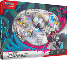 Carica l'immagine nel visualizzatore di Gallery, Pokémon- Collezione Grafaiai-Ex del GCC (Due Carte promozionali, Carta olografica Gigante e Quattro Buste di espansione), Edizione in Italiano, Colore, 290-60483
