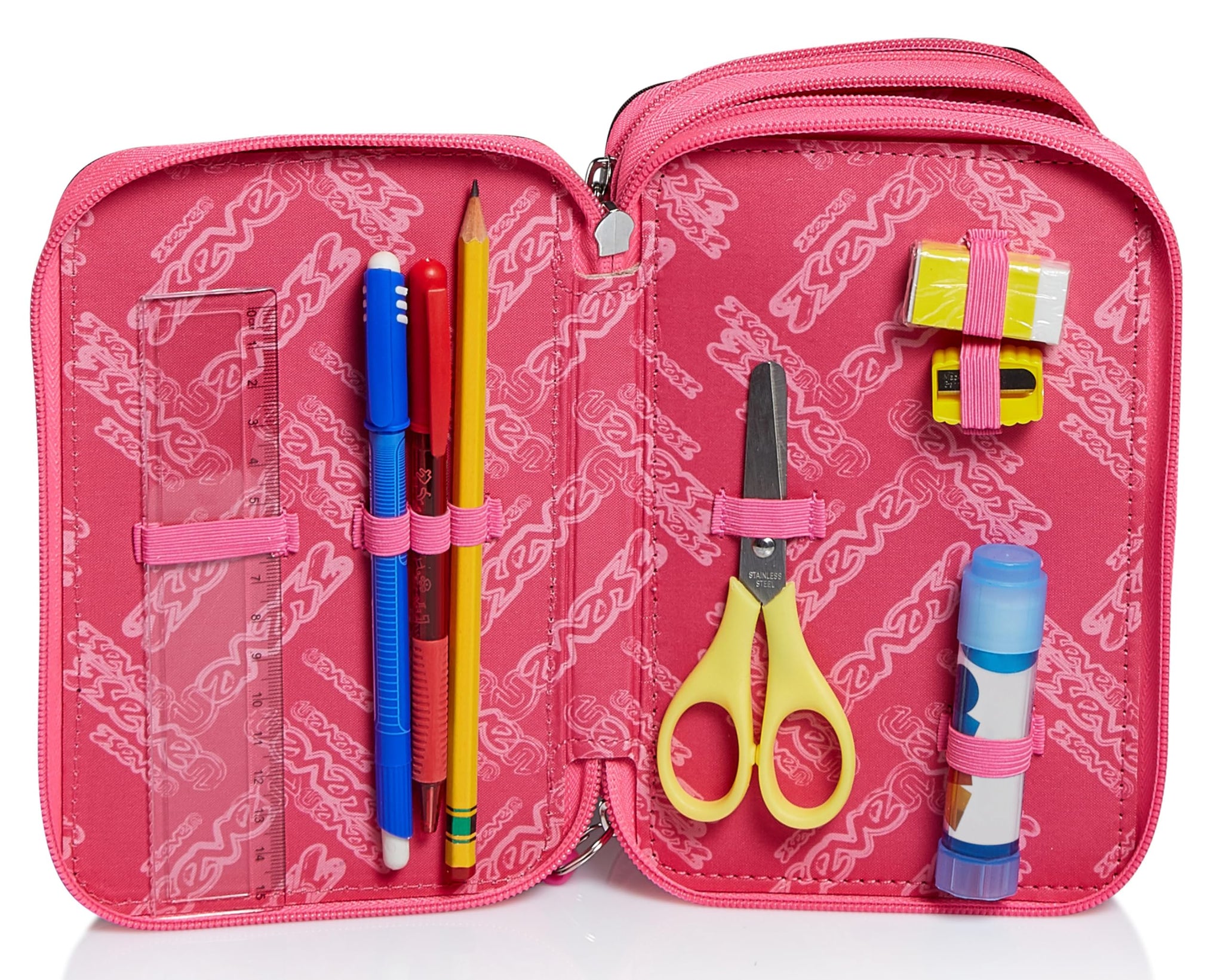 Copertina Per Libri Con Stampa Gatto E Fiori - Custodia Lavabile Con Cerniera E Tasca, 22x28cm - Foto 11