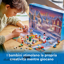 Carica l&#39;immagine nel visualizzatore di Gallery, LEGO City Calendario dell’Avvento 2024, Giocattolo per il Conto alla Rovescia del Natale, Giochi Creativi per Bambini e Bambine da 5 Anni in su con 24 Sorprese, Idea Regalo da Collezione 60436