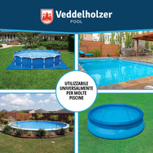 Carica l'immagine nel visualizzatore di Gallery, Veddelholzer XXL 120 x 120 cm, cuscino d'aria per piscina invernale copertura. Accessorio perfetto per baldacchino, in i