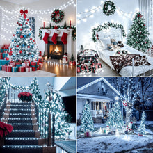 Carica l'immagine nel visualizzatore di Gallery, Luci Albero di Natale, 20+3M 200LED Luci Natale Esterno Batteria 1200mAh