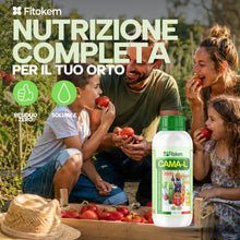 Carica l'immagine nel visualizzatore di Gallery, Fitokem CAMA-L Concime per Orto Liquido 1KG Concime per Piante da Frutto con Calcio, Magnesio e Azoto Fertilizzante Orto