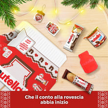 Carica l&#39;immagine nel visualizzatore di Gallery, Nutella - Calendario Avvento 2025, 24 Deliziose Sorprese Nutella con Snack e Gadget, Idea Regalo Natale, Confezione da 528 Grammi