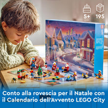 Carica l&#39;immagine nel visualizzatore di Gallery, LEGO City Calendario dell’Avvento 2024, Giocattolo per il Conto alla Rovescia del Natale, Giochi Creativi per Bambini e Bambine da 5 Anni in su con 24 Sorprese, Idea Regalo da Collezione 60436
