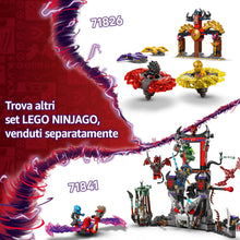 Carica l'immagine nel visualizzatore di Gallery, LEGO NINJAGO Racer Pull-Back di Lloyd - Modello di Auto da Corsa Giocattolo con 2 Minifigure, Armatura, Spade e Elementi Fulmine, Giochi per Bambini e Bambine da 7 Anni Fan delle Macchine Ninja 71828
