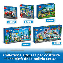 Carica l&#39;immagine nel visualizzatore di Gallery, LEGO 60369 City Addestramento Cinofilo Mobile, Set con Percorso a Ostacoli, SUV Macchina Polizia Giocattolo e Rimorchio, 2 Figure di Animali, Giochi per Bambini