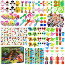 Carica l'immagine nel visualizzatore di Gallery, KOMABLEN 216 Pezzi Gadget Compleanno Bambini, Pignatta Regalini Fine Festa, Animali Giochini per feste di compleanno Gad