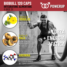 Carica l'immagine nel visualizzatore di Gallery, Integratori sessuali per uomo Tribulus Terrestris e Maca nera con L Arginina. Integratore uomo prestazioni + Vitamine B 