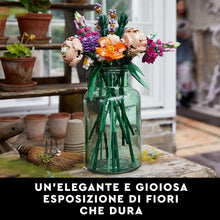 Carica l'immagine nel visualizzatore di Gallery, LEGO Icons Bouquet di Fiori, Kit di Modellismo di Piante Artificiali, Costruzione in Mattoncini, Decorazioni per la Casa, Hobby Creativi per Adulti, Idee Regalo per Lei o Lui, per Donna o Uomo 10280