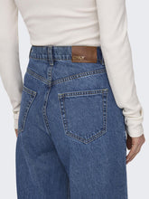 Carica l'immagine nel visualizzatore di Gallery, ONLY ONLHOPE Ex HW Wide DNM ADD465 Noos, Jeans da Donna, Medium Blue Denim, 25W / 30L