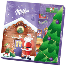 Carica l&#39;immagine nel visualizzatore di Gallery, Milka, Calendario dell&#39;Avvento di Natale 3D con Deliziosi Cioccolatini al Latte Milka, 100% Latte Alpino, 163 gr