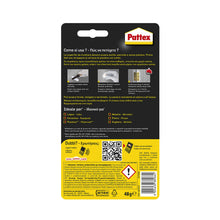 Carica l'immagine nel visualizzatore di Gallery, Pattex Ripara Express, Colla epossidica, Pasta modellabile per incollare e riparare, Adesivo epossidico verniciabile e c